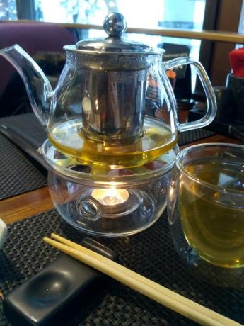 I tradycyjna zielona herbata.