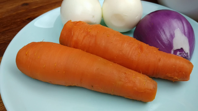 gotowana marchewka w 5 minut
