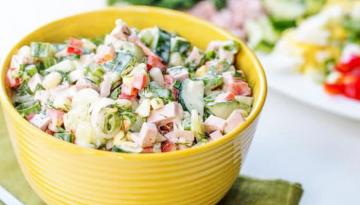 Crab Salad "Hrum-Munch". To zmiecione ze stołu dosłownie w 5 minut!