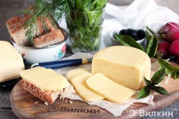 Domowy ser wytwarzany z twarogu i mleka