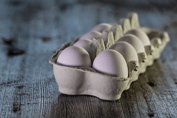 W stresie wystarczy zjadać 2 jajka na twardo, aby wyzdrowieć (fot. Pixabay.com)