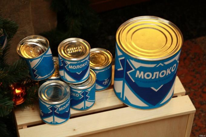 Mleko skondensowane zakupiona. Zdjęcia - Yandex. zdjęcia