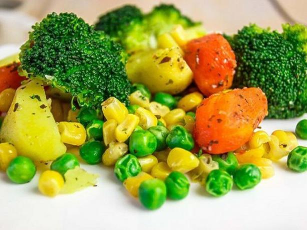 Warzywa gotowane na parze